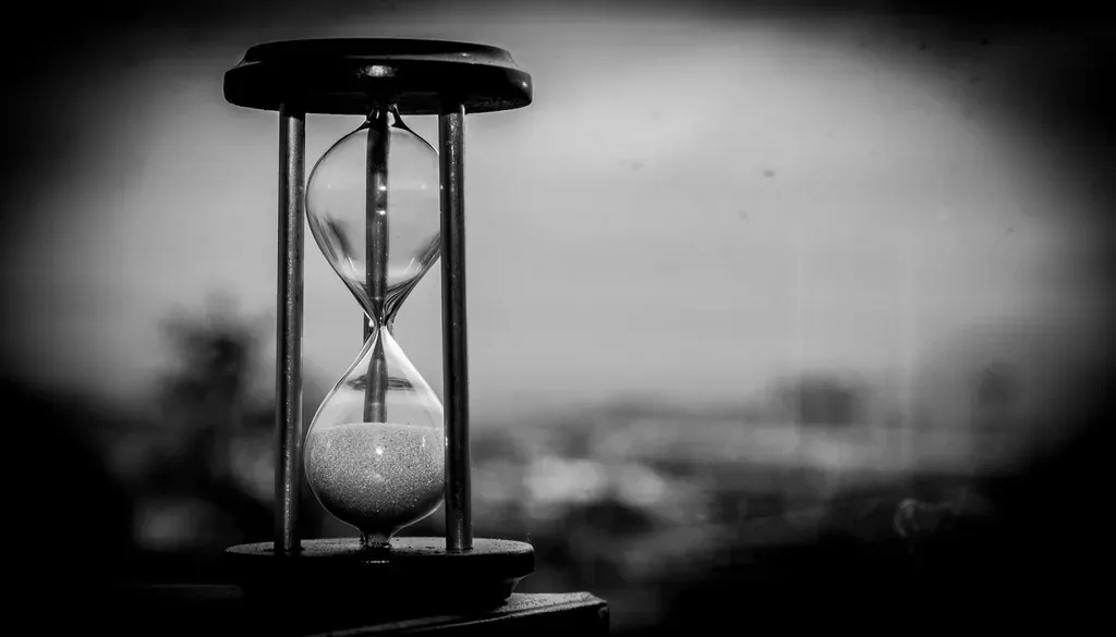 Sablier temps — illustration de l'article « Comment bien vivre : Son rapport au temps? »