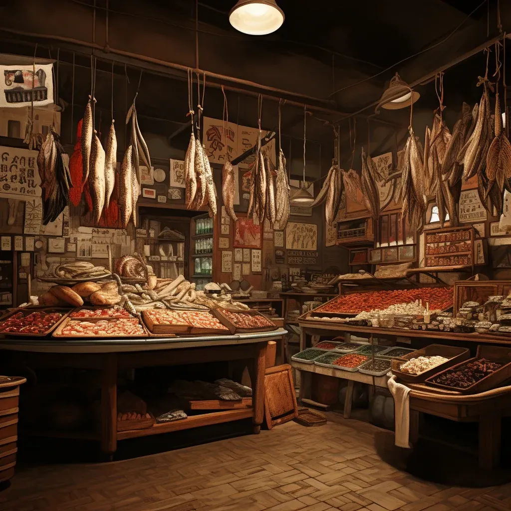 Sechage des poissons