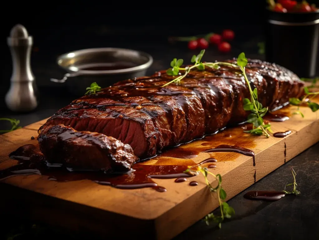 Viande et marinade