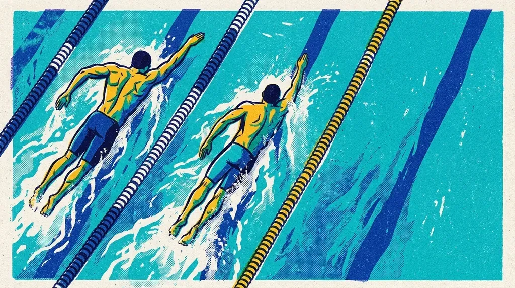 Natation Hafnaoui : triplé à Grenoble, Ben Abbes brille