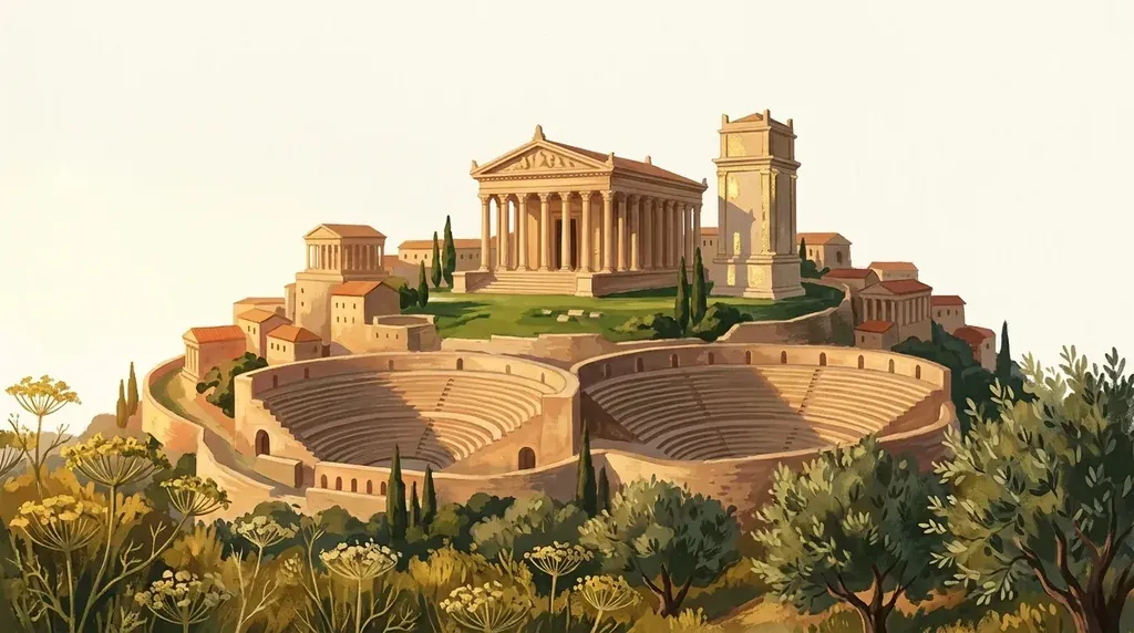 Dougga, petite ville romaine la mieux conservée d'Afrique