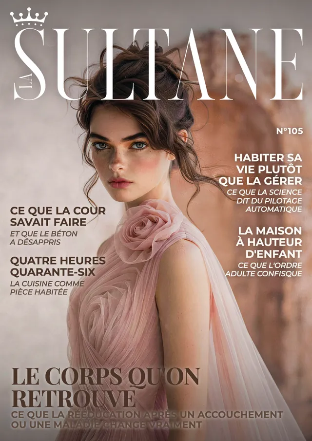 Couverture de La Sultane numéro 105, le dernier numéro