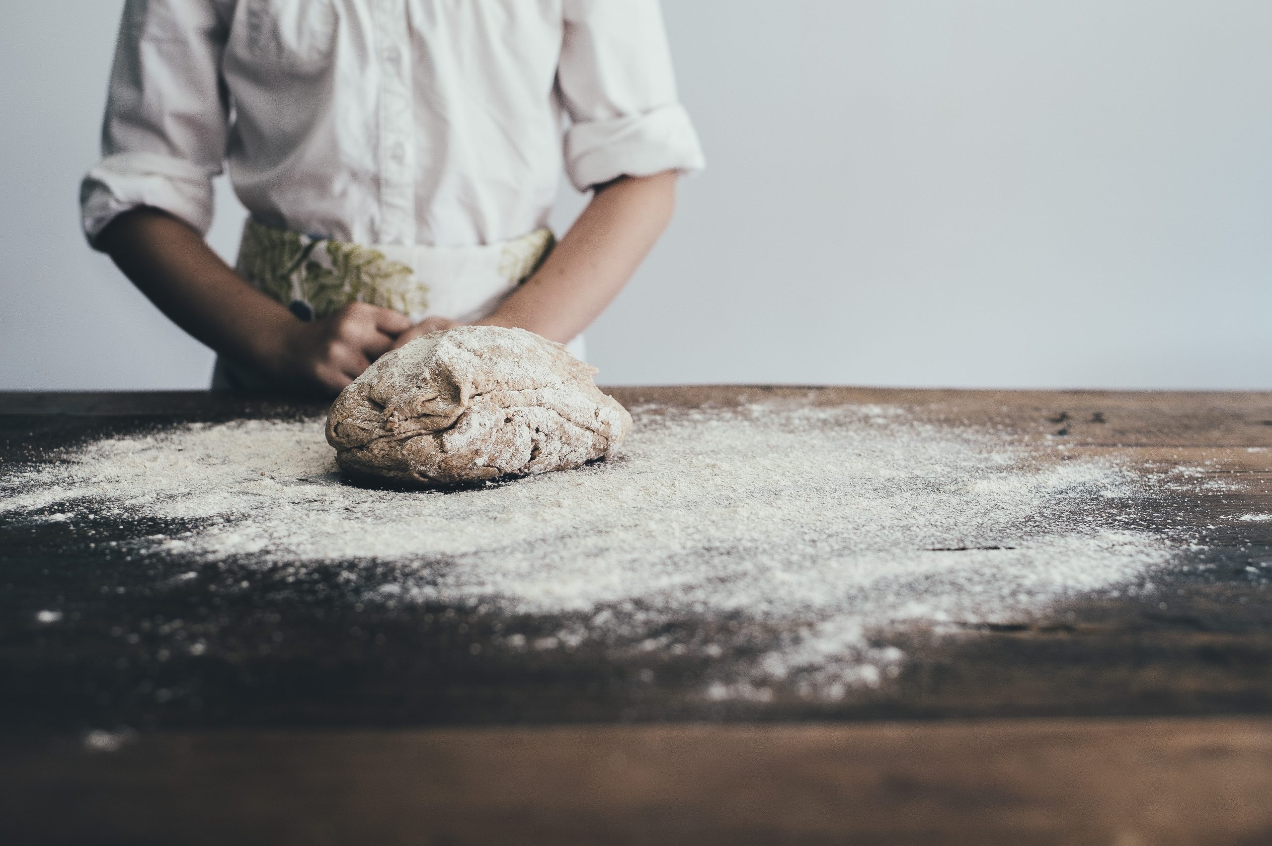 The repeated gesture : kneading, every morning
