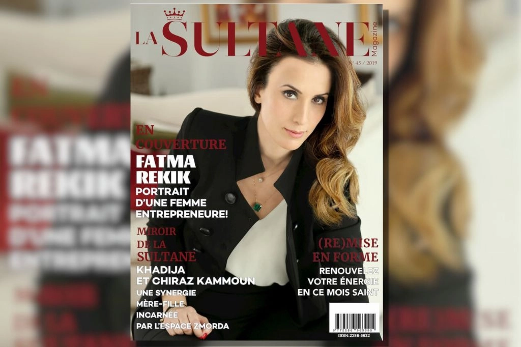 Fatma Rekik- Couverture Magazine La Sultane #45