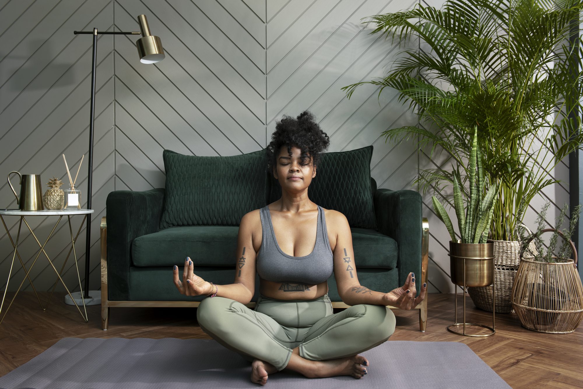 Meditation salon harmonie — illustration de l'article « Feng Shui, adoptez ses principes et vivez mieux »