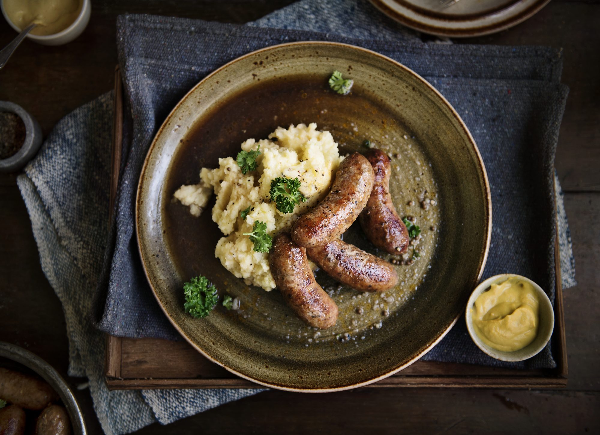 Puree pommes terre saucisses — illustration de l'article « La purée de pommes de terre, comment la réussir? »